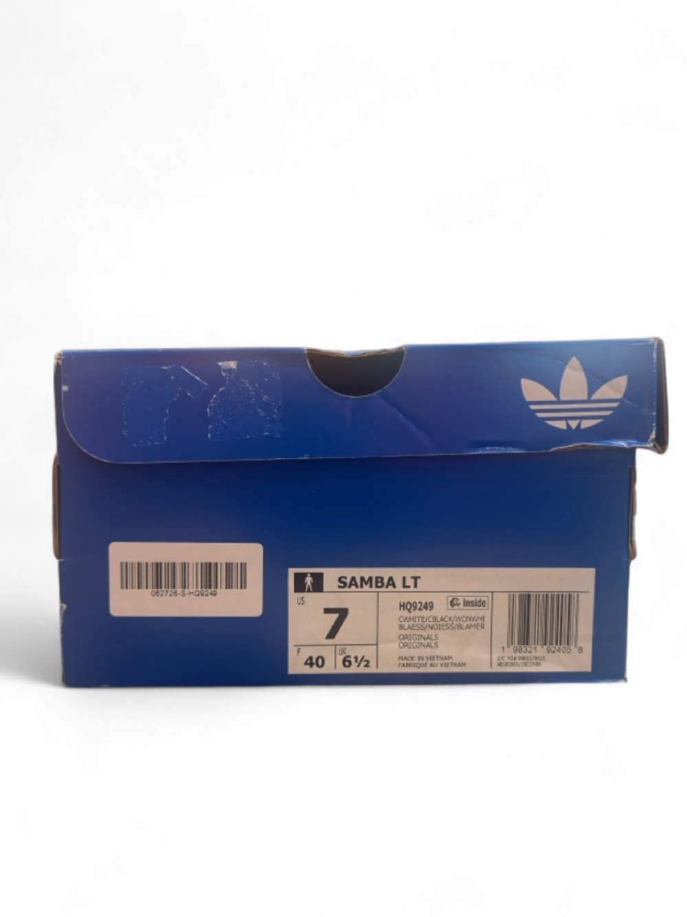 adidas Samba LT Shoes ‘Wonder White/Black’ Size US 8 Women’s/ 7 Men’s (NEW) - Picture 10 of 10